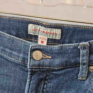 Lucky Brand Women's Dark Blue Straight Leg Jeans